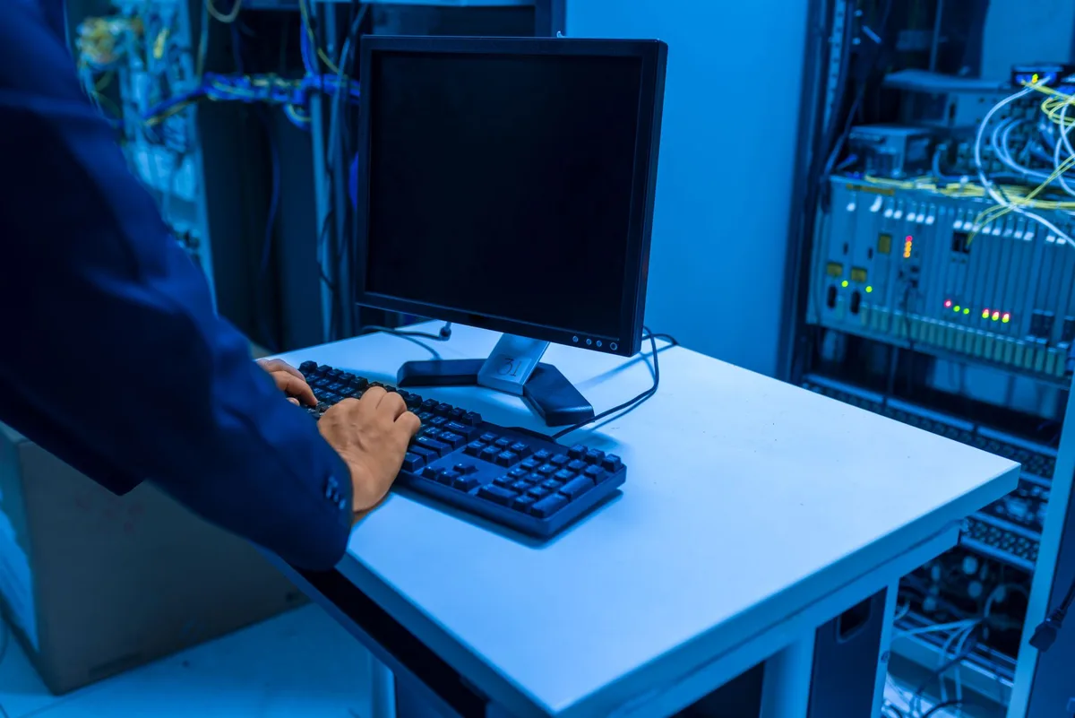 Écran montrant des tâches de maintenance et de monitoring d'un site web