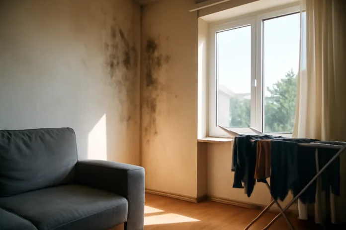 Moisissures dans un logement loué : qui paie, comment les prévenir et les traiter Moisissures dans un logement loué : qui paie, comment les prévenir et les traiter