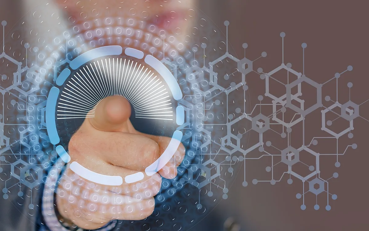 Écran affichant des mesures de sécurité informatique et de protection des données